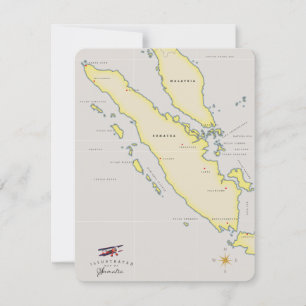 Carte Sumatra