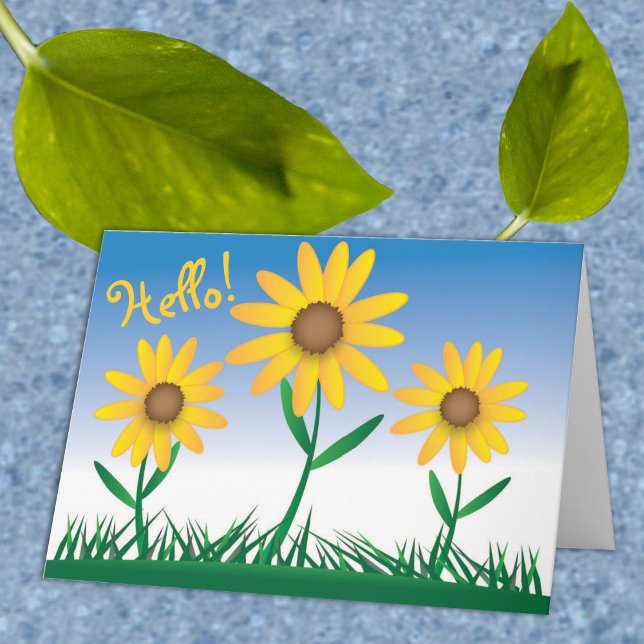 Carte Sun Flower (Créateur téléchargé)