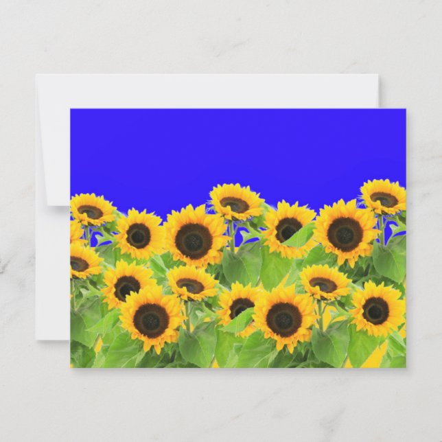 Carte Sunflower (Devant)