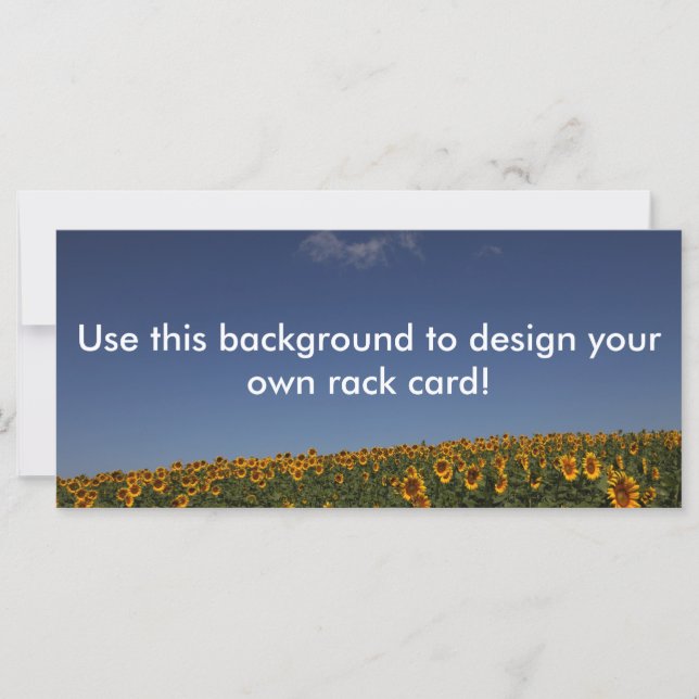 Carte Sunflower field (Devant)