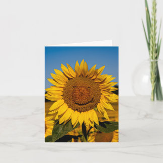 Carte Sunflower Smile