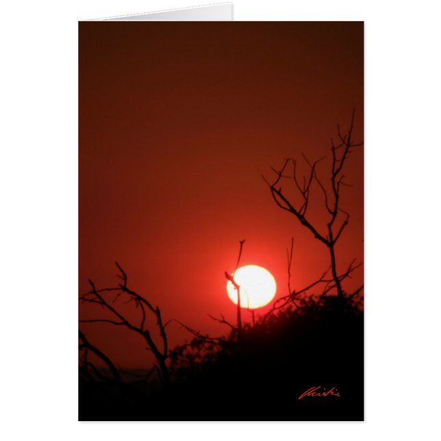 Carte Sunrise (Devant)