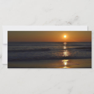 Carte Sunrise at the Beach by Shirley Taylor