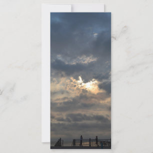 Carte Sunrise nuageux par Shirley Taylor