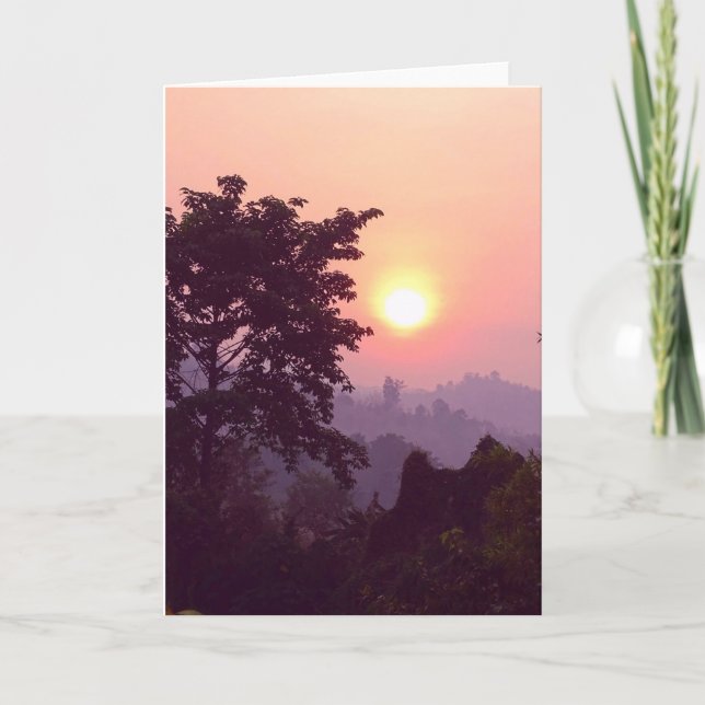 Carte Sunrise Thaïlande (Devant)
