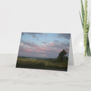 Carte Sunset Clouds