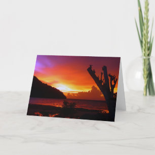 Carte Sunset thaïlandais