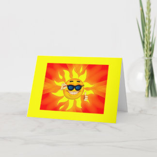 Carte Sunshine