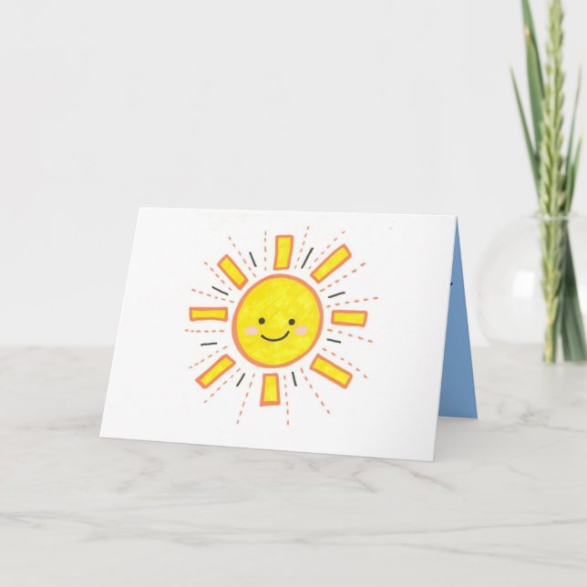 Carte Sunshine (Devant)