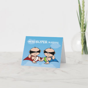 Carte Super Buddies Valentine Kids