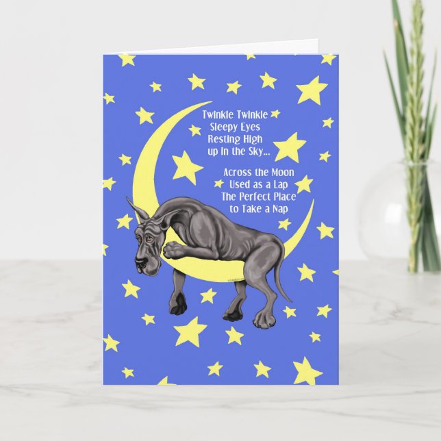 Carte Super Dane Black Twinkle (Devant)