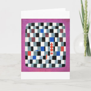 Carte Super échecs, Paul Klee