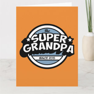 Carte Super grand-père drôle