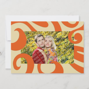 Carte super Mod Holiday Photo Flat
