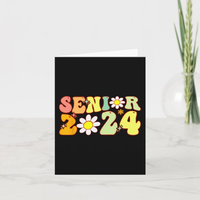 Carte Super Senior 2024 Retour À La Classe De Graduation (Devant)