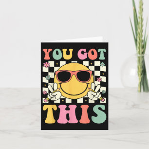 Carte Super Vous Avez Ce Smile Face Testing Day Enseigna