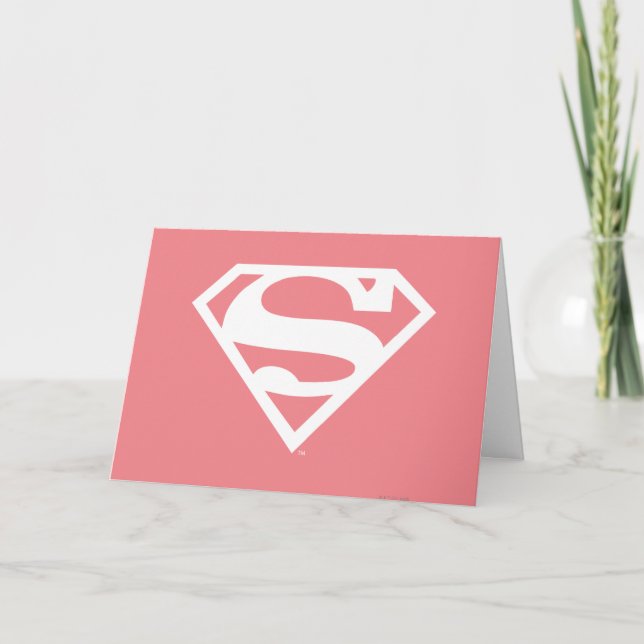 Carte Supergirl Solid S-Shield (Devant)
