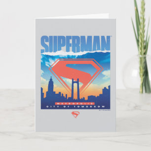 Carte Superman Metropolis Skyline