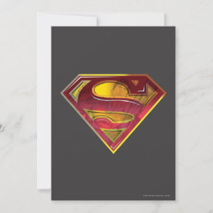 Carte Superman S-Shield Logo de réflexion