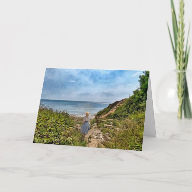 Carte Sur la plage (Devant)