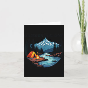 Carte Sur le camping de randonnée dans la nature en diff