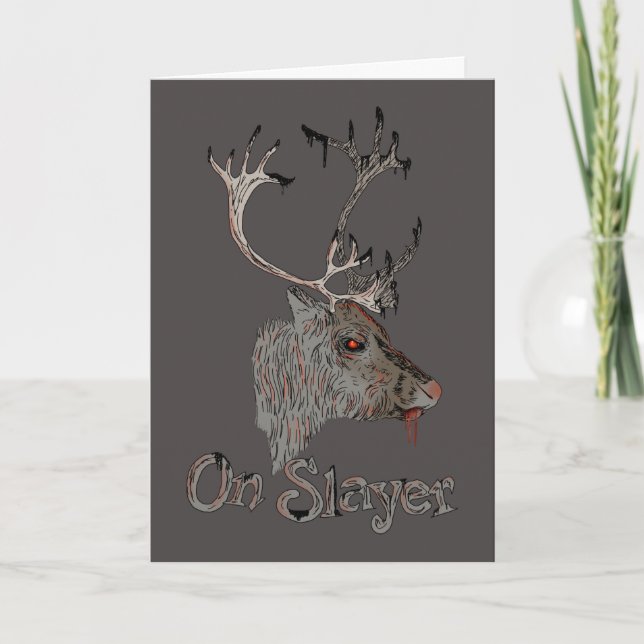 Carte Sur Slayer Reindeer Christmas (Devant)