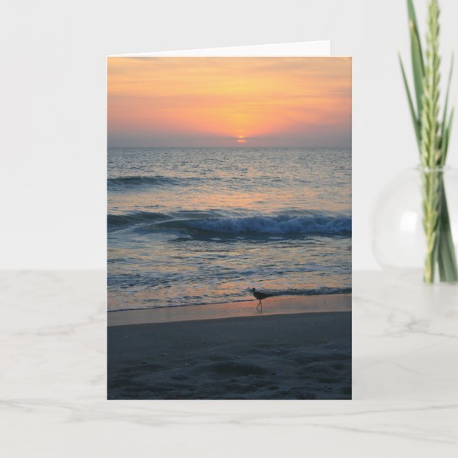 Carte Sur The Edge du coucher du soleil II (Devant)