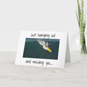 CARTE **SURFER** ENVOIE LE COOL ***MESSAGE D'ANNIVERSAIR