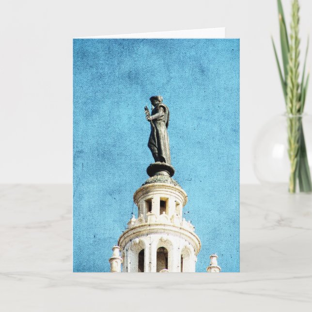 Carte Surplombant la Plaza (Devant)