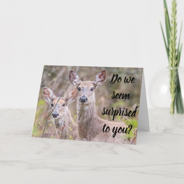 CARTE SURPRIS ? NOUS LE SOMMES ! VOUS ÊTES ***40*** (Devant)