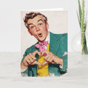 Carte Surprise Cœur Vintage Gesture