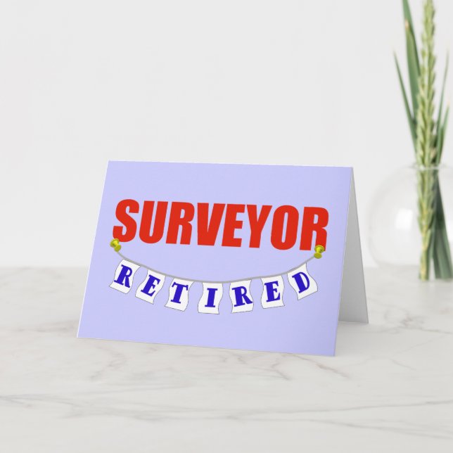 CARTE SURVEILLANT RETRAITÉ (Devant)