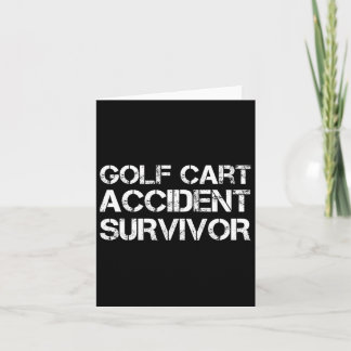 Carte Survivant de l'accident du Golf Cart