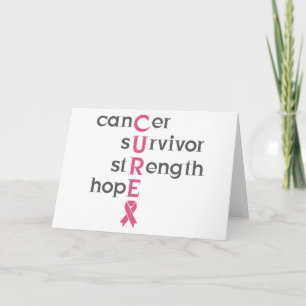 Carte Survivant du cancer