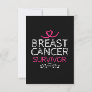 Carte Survivant du cancer du sein depuis 2006