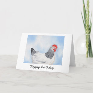 Carte Sussex Chicken Birthday Card