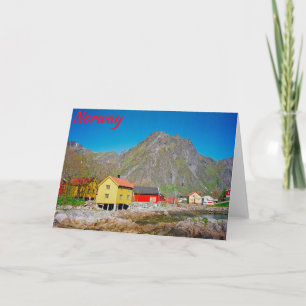 Carte Svolvaer, Norvège