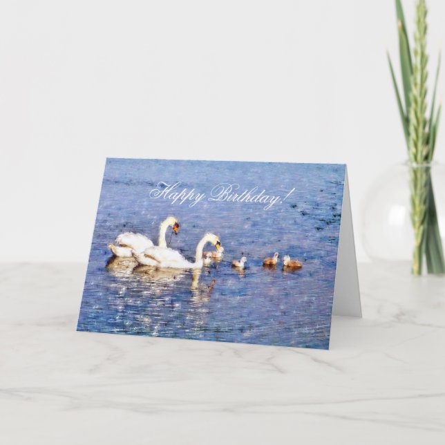 CARTE SWANS (Devant)
