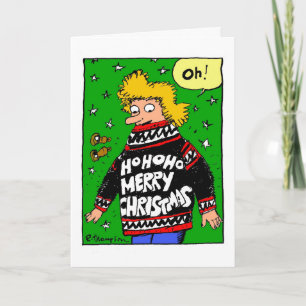 Carte Sweat de Noël
