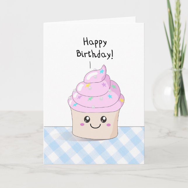 Carte Sweet Cupcake (Devant)