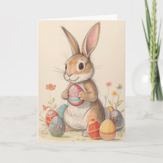 Carte Sweet Easter Bunny 
