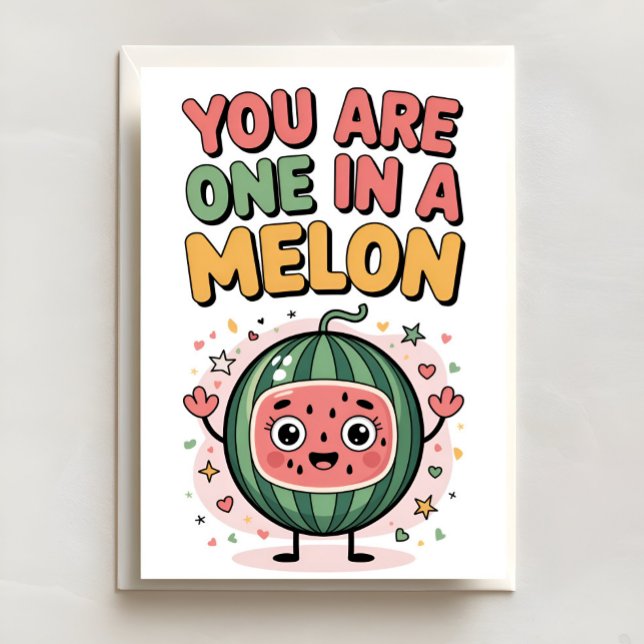 Carte Sweet One in a Melon Birthday Card (Créateur téléchargé)