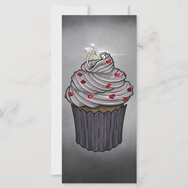 Carte Sweet Proposition Cupcake (Devant)