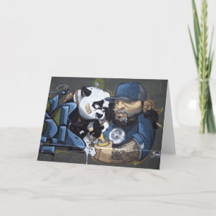 Carte Sweet Sad Panda A Trouvé Un Buddy