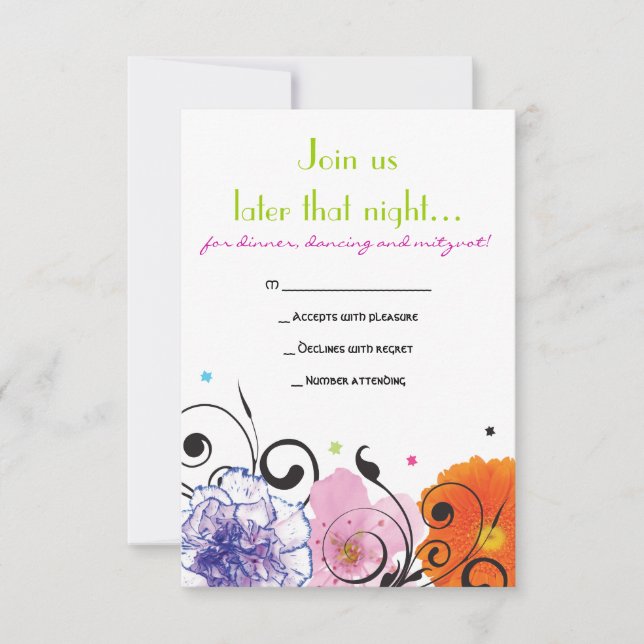 Carte Sweet Senses Party (Devant)