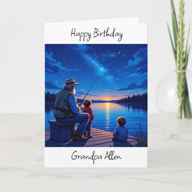 Carte Sweet Sentimental Birthday pour grand-père (Devant)