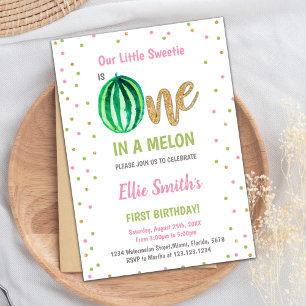 Carte Sweet Summer Party pour filles ou garçons