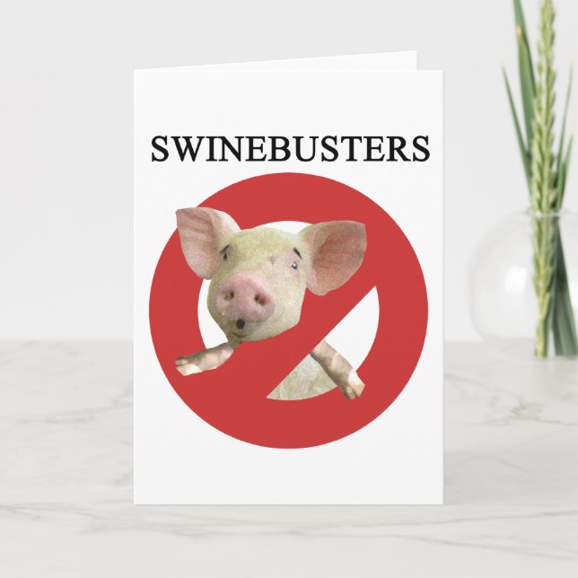 Carte Swinebusters ! (Devant)