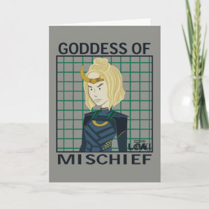 Carte Sylvie déesse du mal Illustration