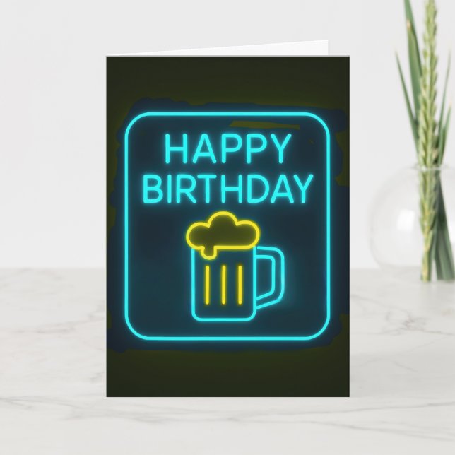 CARTE SYMBOLE DE BIÈRE NONON (Devant)